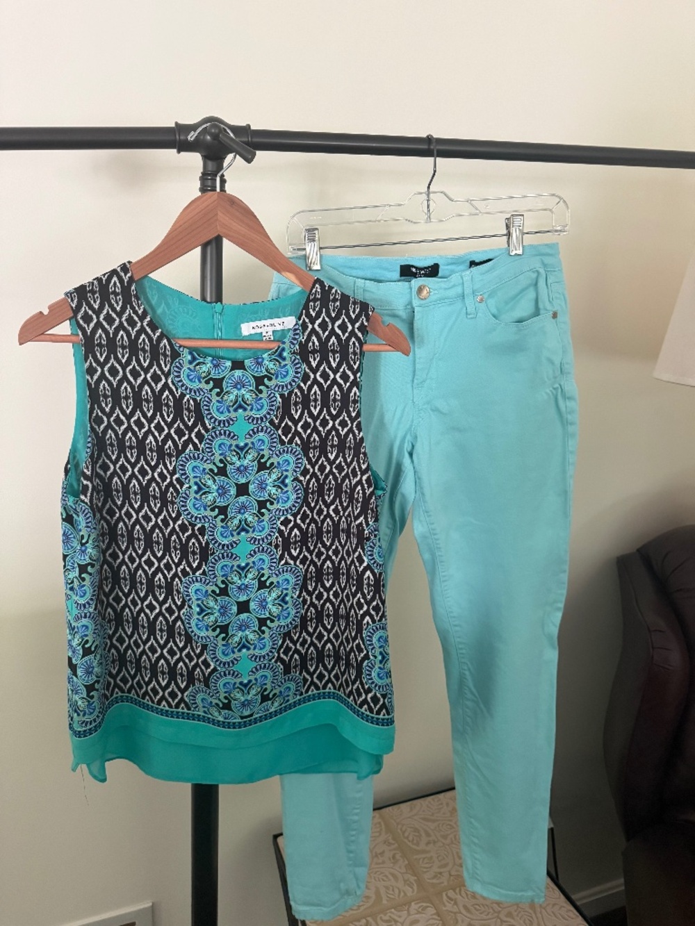2 Piece Combo Rose & Olive and Nine West Outfit